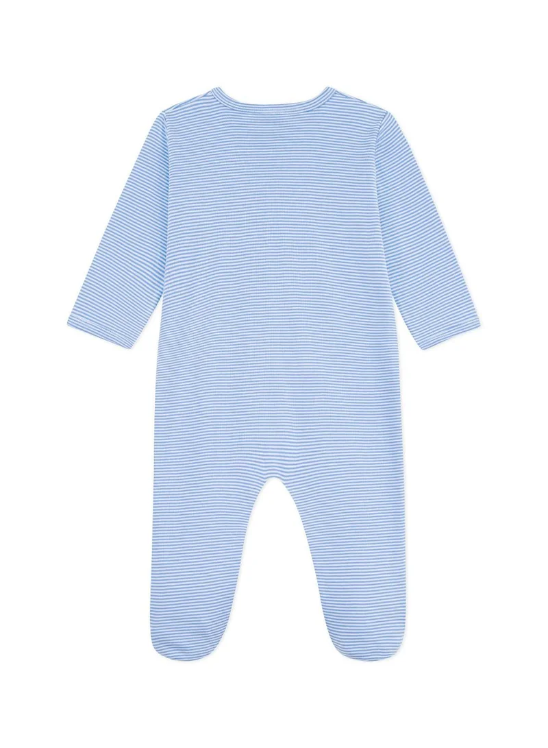 بيتي باتو Babies' stripy printed cotton pyjama suit